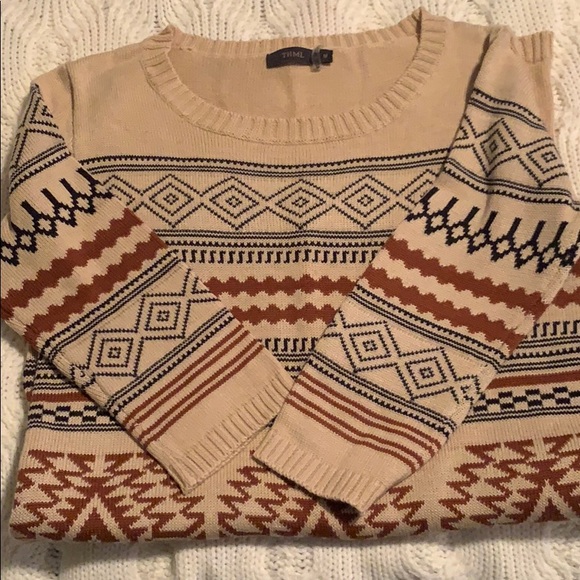 Aztec Knit Dress - Picture 2 of 3